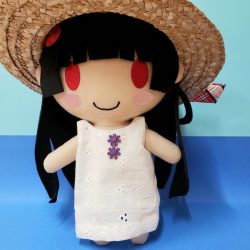 涼風にゆれる白綿の花②